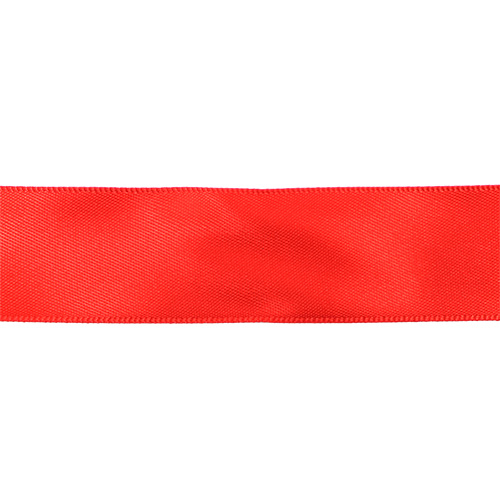 56073 Sullivans 25mm Double Sided Ribbon - Red 20mts 