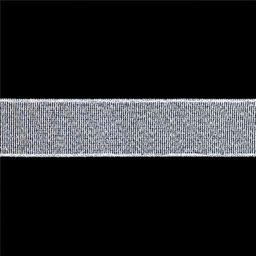 56125 Ribbon 25mm Silver Metallic