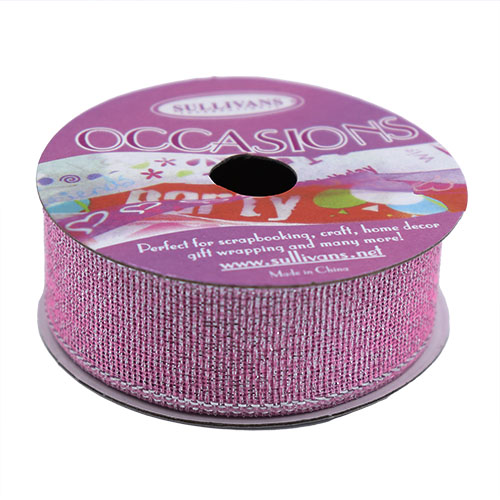 56128 Ribbon Organza 20mm Light Pink