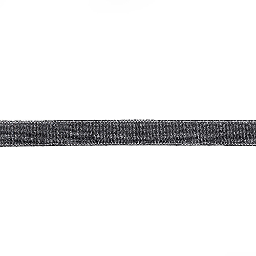 56210 Ribbon 15mm Black Metallic