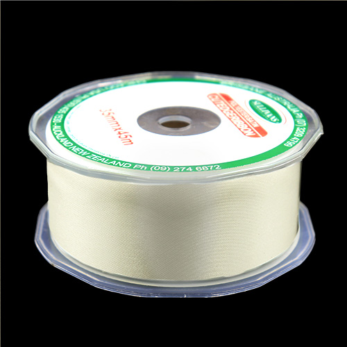 56544 Sullivans 35mm Cut Edge Ribbon - Ivory 45mts