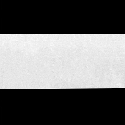 56559 Sullivans 100mm Cut Edge Ribbon - White 40mts