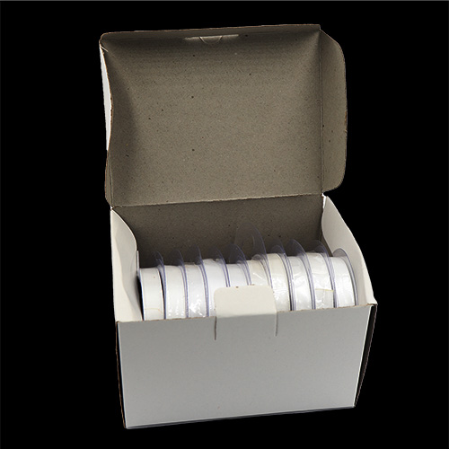 56922 Sullivans Super Saver 10mm Ribbon - White 3mts