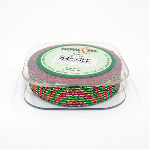 57446 Bow & Tie Ribbon 15mm Multi
