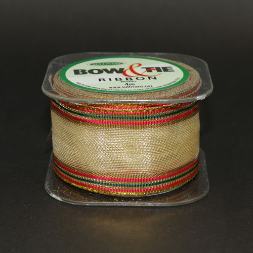 57448 Bow & Tie Ribbon 36mm Multi