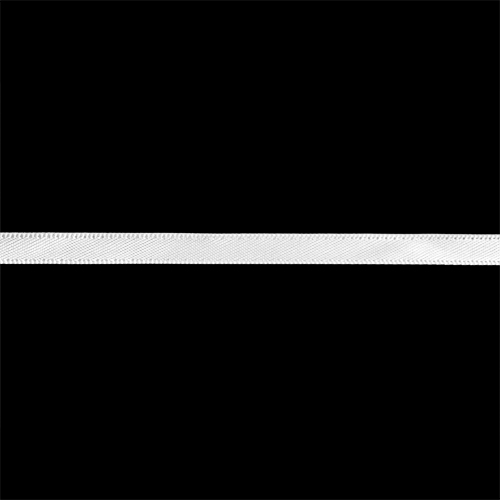 57480 Sullivans 6mm Double Sided Ribbon - White 20mts