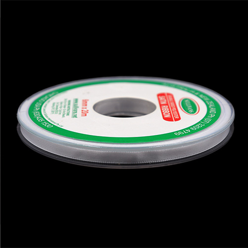 57480 Sullivans 6mm Double Sided Ribbon - White 20mts