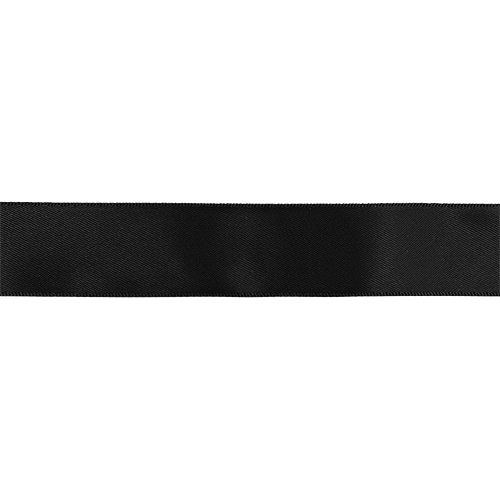 57629 Sullivans 25mm Double Sided Ribbon - Black 20mts