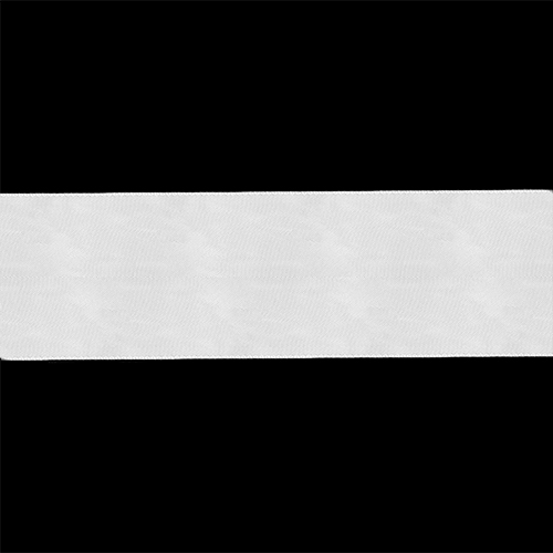 57660 Sullivans 50mm Double Sided Ribbon - White 20mts