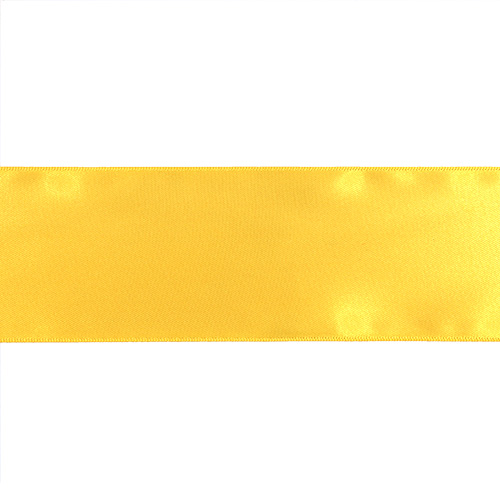 57664 Ribbon Dbl Sided 50mm Gold