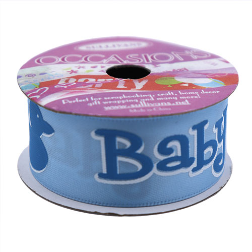 58269 Ribbon Satin 25mm Light Blue