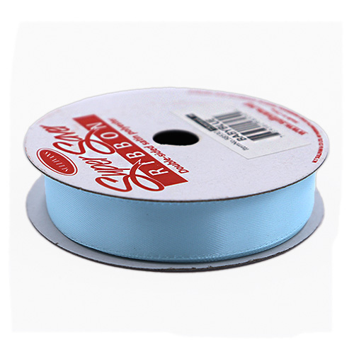 58530 Ribbon Satin 15mm Baby Blue