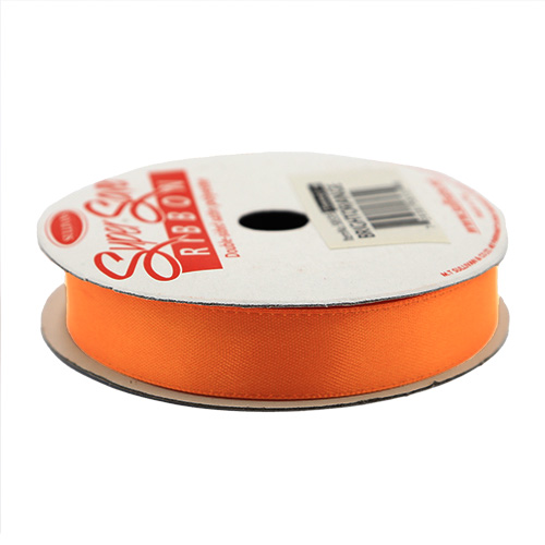 58535 Sullivans 15mm Double Sided Ribbon  - Bright Orange 4mts