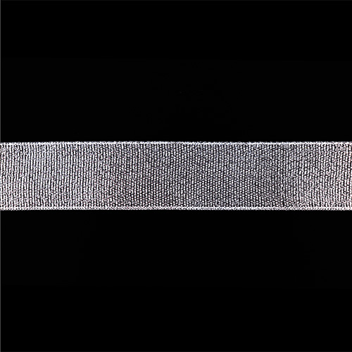 58540 Ribbon Satin 15mm Metallic Silver