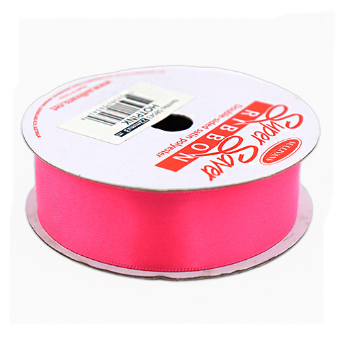 58543 Ribbon Satin 22mm Hot Pink