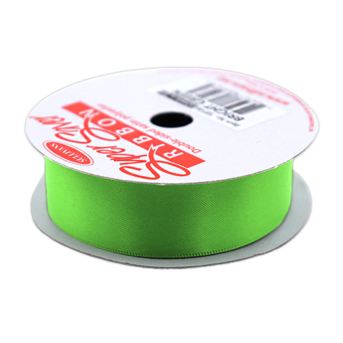 58546 Ribbon Satin 22mm Bright Green