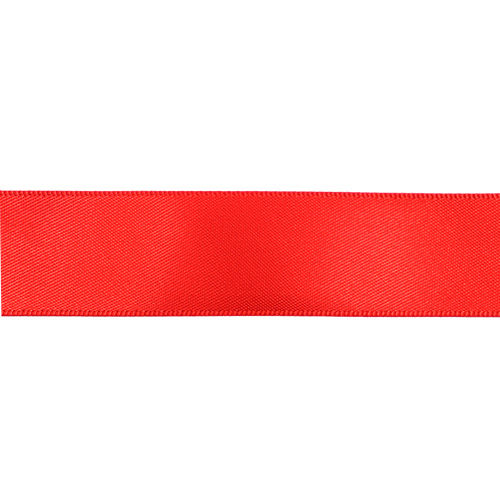 58550 Sullivans 22mm Double Sided Ribbon - 3m - Red 3mts