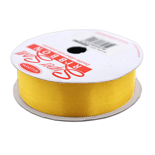 58551 Ribbon Satin 22mm Aussie Gold