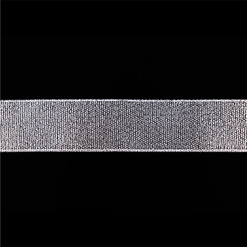 58554 Ribbon Satin 22mm Metallic Silver