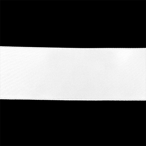 58555 Sullivans 38mm Double Sided Ribbon  - White  2mts