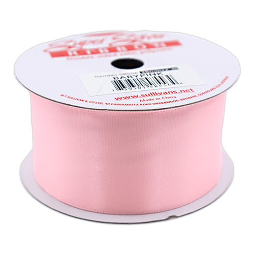 58556 Ribbon Satin 38mm Baby Pink