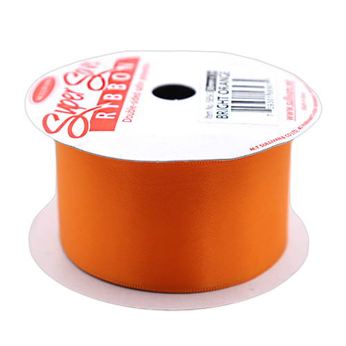 58563 Ribbon Satin 38mm Bright Orange