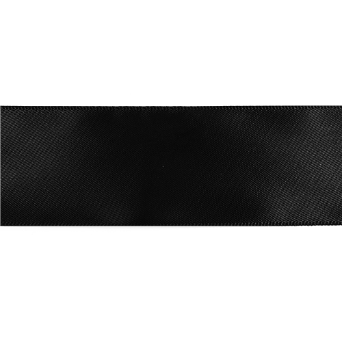 58566 Ribbon Satin 38mm Black
