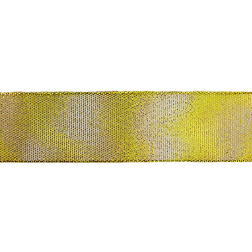 58567 Ribbon Satin 38mm Metallic Gold