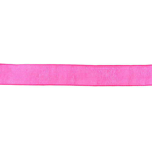 58578 Ribbon Organza 15mm Hot Pink