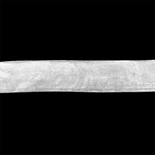 58579 Ribbon Organza 22mm White