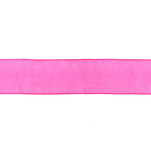 58583 Ribbon Organza 22mm Hot Pink