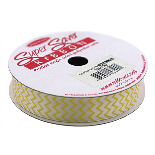 58598 Ribbon Satin 15mm Yellow