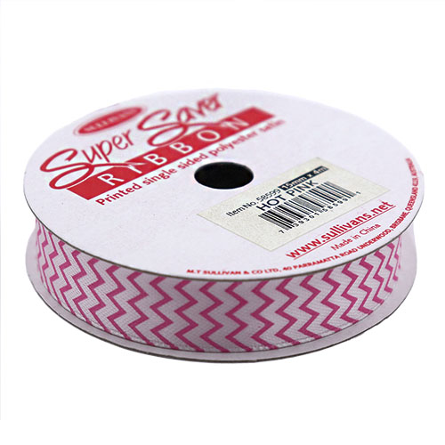 58599 Ribbon Satin 15mm Hot Pink