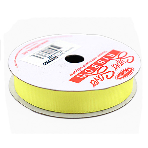 58616 Double Sided Ribbon 15mmx4m Yellow