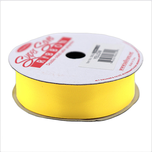 58620 Double Sided Ribbon 22mmx3m Yellow