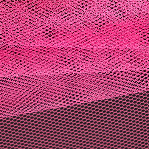 59842 Sullivans Polyester Netting - 140cm - Fluro Pink