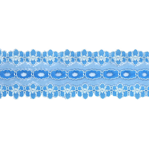 60250 Sullivans 30mm Eyelet Lace - 200m - Blue