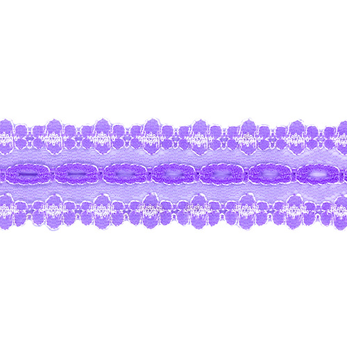 60258 Sullivans 30mm Eyelet Lace - 200m - Lilac