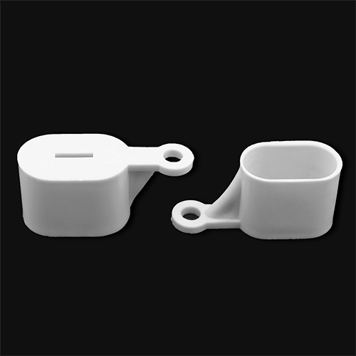 609013 End Cap Outer 40mm White