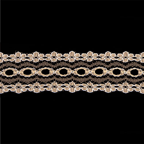 61182 Crafty Saver 35mm Eyelet Lace - 5m - Peach