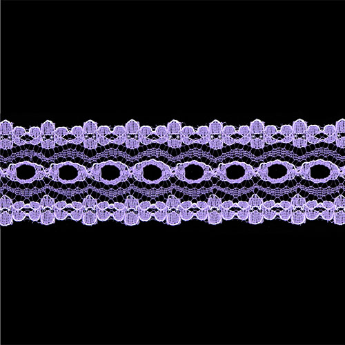 61184 Crafty Saver 35mm Eyelet Lace - 5m - Lilac