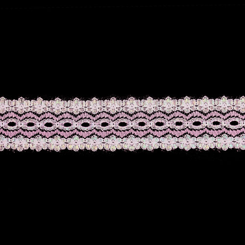 61217 Opal Lace Eyelet 35mm Pink