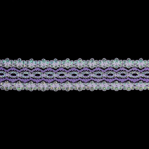 61219 Opal Lace Eyelet 35mm Lilac