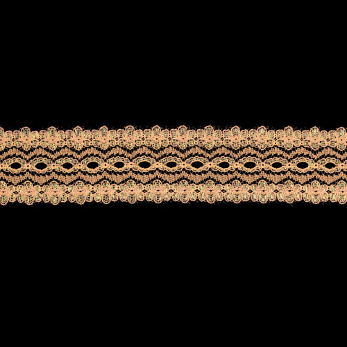 61222 Opal Lace Eyelet 35mm Peach