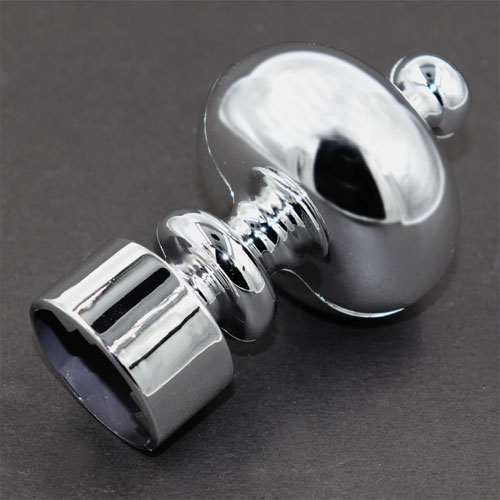 615004 Finial 115mm Polished Silver