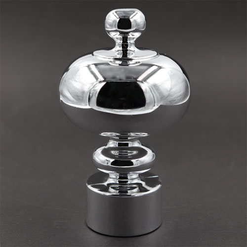 615004 Finial 115mm Polished Silver