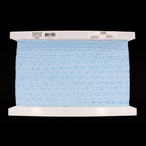 61544 Lace Nylon 30mm Blue