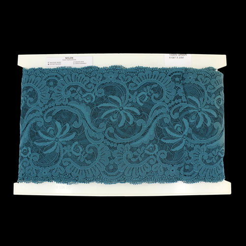 61587 Lace Nylon 145mm Green