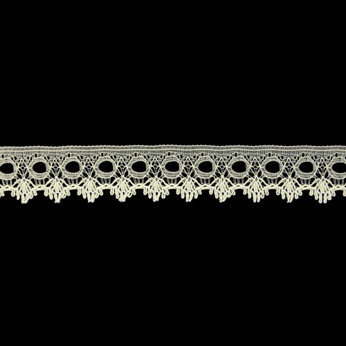 61650 Lace Nylon 19mm Cream