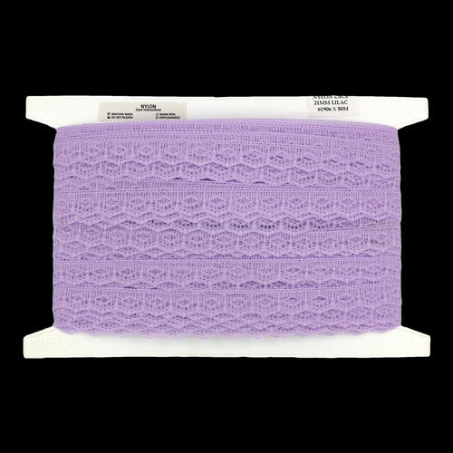 61906 Lace Nylon 21mm Lilac